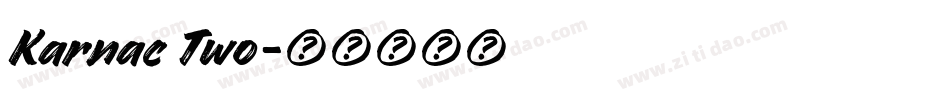 Karnac Two字体转换